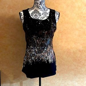 Tank Top with sequins